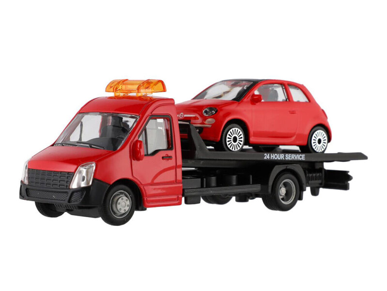 Bburago odtahovka a Fiat 500 1:43